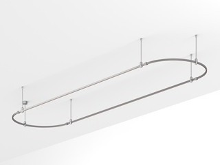 Основание ART-APRIORI-OVAL-ROD-400-4000x1000 (TN) (Arlight, IP20 Металл, 3 года)
