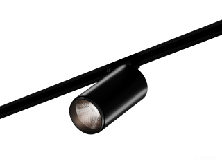 Трековый светильник HOKASU Tube Zoom TR2 (85-160/ral9005 – 30w/4090/12-50deg)