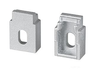 Заглушка WALL-FANTOM-BENT-W10-SIDE с отверстием (Arlight, Пластик)