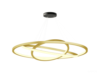 Светильник HOKASU Nimbus (GOLD/D425-625-830/LT70 — 3K/70,8W/120deg)
