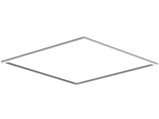 Светильник HOKASU Frame 35/40 (RAL9003/2498x2498mm/LT70 — 4K/208W)