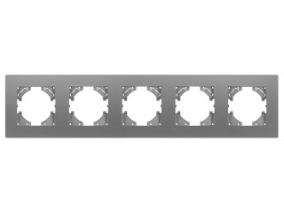 Рамка пластиковая FRM-PERIO-PL-5-GR (Arlight, -)