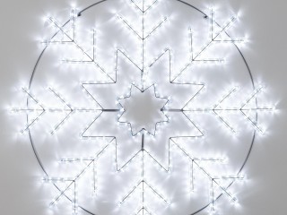 Фигура ARD-SNOWFLAKE-M8-950x950-540LED White (230V, 33W) (Ardecoled, IP65)