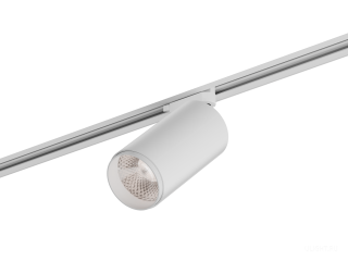 Трековый светильник HOKASU Tube Zoom TR2 (85-160/ral9003 – 30w/4090/12-50deg)
