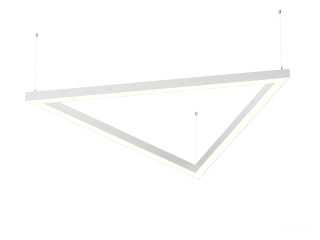 Светильник HOKASU Delta 35/40 (RAL9003/3x819/LT70 — 4K/55W)