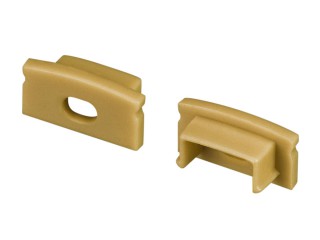 Заглушка LINE-1708 GOLD с отверстием (Arlight, Пластик)