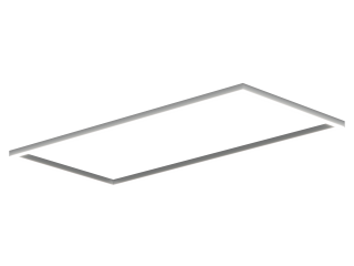 Светильник HOKASU Frame 35/40 (RAL9003/2498x1219mm/LT70 — 4K/156W)