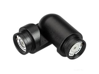 Коннектор поворотный MAG-FLEX-CON-POWER-TURN (BK) (Arlight, IP20 Металл, 3 года)