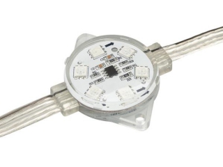 Флэш-модуль VISOR-SPI-D40-6LED-24V RGB (Arlight, IP68 Пластик, 3 года)