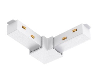 Коннектор угловой MAG-ORIENT-CON-L90-POWER (WH) (Arlight, IP20 Пластик, 3 года)