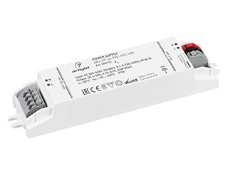 Блок питания ARJ-SP-36-PFC-NFC-WR (36W, 3-50V, 0.15-0.9A) (Arlight, IP20 Пластик, 5 лет)