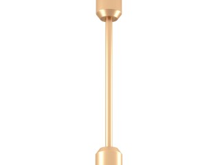 Коннектор жесткий с питанием ART-APRIORI-CON-ROD-A-L260-POWER (GD, вертикальный) (Arlight, IP20 Металл, 3 года)