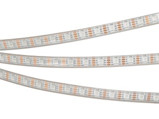Лента герметичная SPI-P-B60-12mm 5V RGB-PX1-BPT (12 W/m, IP66, 5060, 5m) (Arlight, бегущий огонь)