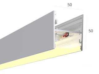 Линейный светильник HOKASU S50 U&D (RAL9003/500mm/LT70 — 3K/10W)