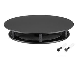 Крепление MOONLIGHT-BASE-ROUND-D25-L Black (Arlight, Металл)