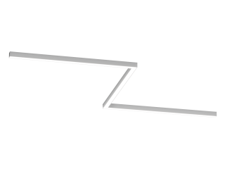 Светильник HOKASU Z 35/40 (RAL9003/3x1250mm-90/LT70 — 4K/78W)