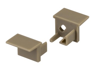 Комплект заглушек SL-BEVEL-H10-F14 OLIVE GREY (Arlight, Пластик)