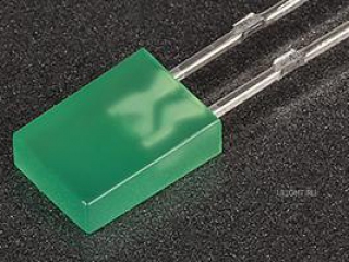 Светодиод ARL-2507PGD-700mcd (Arlight, 2x5мм (прямоугольный))