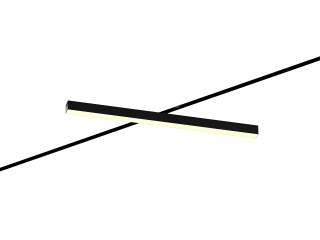 Трековый светильник 6063 5050 TR2 (RAL9005/1000mm/LT70 — 3K/38W)