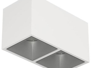 Накладной светодиодный светильник KUBING 2 White Grey