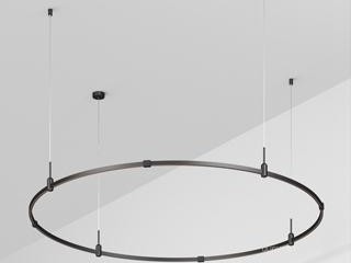 Основание ART-APRIORI-ROUND-HANG-R1500 (BK) (Arlight, IP20 Металл, 3 года)
