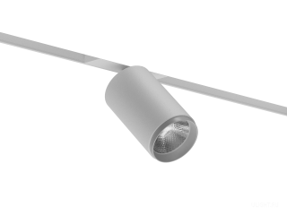 Светильник HOKASU OneLine Tube Zoom (RAL9003/D75/120mm — 2.7K/20W/12-50deg)