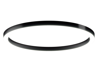 Светильник HOKASU Halo (RAL9005/D1400/LT70 — 4K/132W)
