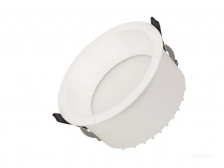 Светильник MS-DROP-BUILT-R137-24W Day4000 (WH, 90 deg, 230V) (Arlight, IP54 Металл, 5 лет)