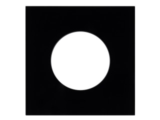 Рамка стеклянная FRM-GLARE-GC-1-BK (Arlight, -)