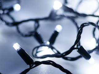 Светодиодная гирлянда ARD-STRING-PRO-10000-GREEN-100LED-STD WHITE (230V, 7W) (Ardecoled, IP65)