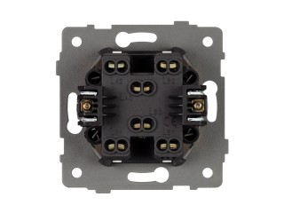 Механизм выключателя одноклавишный перекрёстный SWT-MKX1-PL-WH-V (250V, 10A) (Arlight, -)