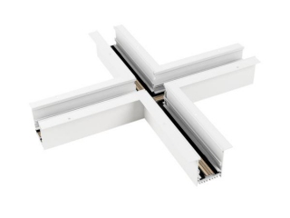 Коннектор крестовой MAG-CON-4560-F-X90 (WH) (Arlight, IP20 Металл, 5 лет)