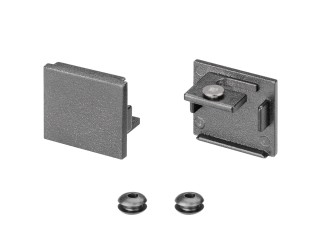 Заглушка SL-LINE-2522 SILVER глухая (Arlight, Металл)