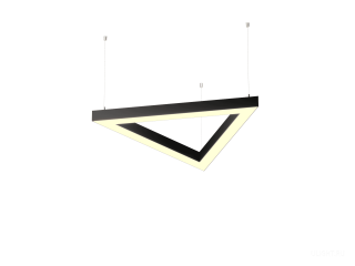 Светильник HOKASU Delta 35/40 (RAL9005/3x408/LT70 — 3K/28W)