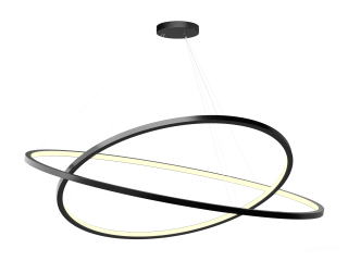 Светильник HOKASU Nimbus (RAL9005/D830-1050/LT70 — 3K/70,8W/120deg)