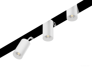 Светильник HOKASU Tube HIDE TR2 (RAL9003/D85/Lens — 4K/20W/60deg)