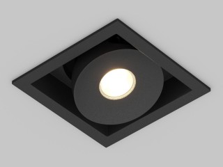 Светильник CL-SNODO-LUM-S80x80-9W Warm3000 (BK, 45 deg) (Arlight, IP20 Металл, 3 года)