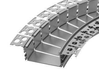 Профиль FANTOM-BENT-W49-SIDE-2000 ANOD (Arlight, Алюминий)