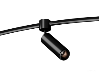 Светильник HOKASU PL12 Tube Zoom (RAL9005/D55/160mm — 4K/10W/12-55deg)