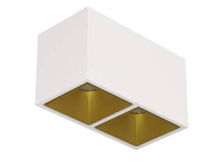 Накладной светодиодный светильник KUBING 2 White Gold