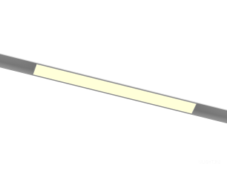 Светильник HOKASU OneLine LF  (ral9003/373mm/LT70 — 3K/14W/120deg)