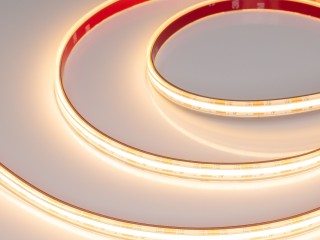 Лента герметичная COB-PS-X560-12mm 24V Warm2700 (9.6 W/m, IP67, 10m) (Arlight, 5 лет)