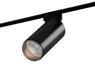 Трековый светильник HOKASU Tube Zoom TR4 (85-160/ral9005 – 20w/3090/12-50deg)