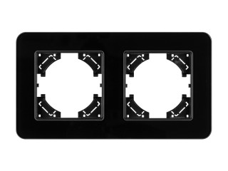 Рамка стеклянная FRM-OMALI-GS-2-BK (Arlight, -)