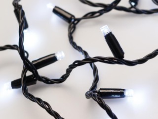 Светодиодная гирлянда ARD-STRING-CLASSIC-10000-BLACK-100LED-STD WHITE (230V, 7W) (Ardecoled, IP65)