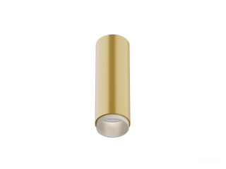 Накладной светильник HOKASU Tube Zoom (55-120/gold – 10w/4090/12-50deg)