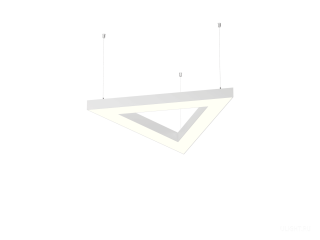 Светильник Треугольник S50 (RAL9003/3x398/LT70 — 4K/26W)