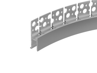 Профиль WALL-FANTOM-BENT-W10-SIDE-2000 ANOD (Arlight, Алюминий)