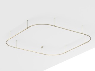 Основание ART-APRIORI-QUADRAT-SOFT-ROD-400-3500x3500 (OG) (Arlight, IP20 Металл, 3 года)