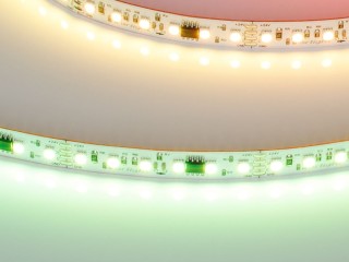 Лента SPI-A120-10mm 24V RGB-PX6-BPT (23 W/m, IP20, 2835, 5m) (Arlight, бегущий огонь)